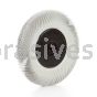 3M™ 7100138298 6 x 7/16 x 1 120 Grit Scotch-Brite™ Radial Bristle Brush with Adapter