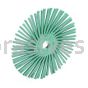 3M&trade; 7100138323 3 x 3/8 50 50 Grit Scotch-Brite&trade; Radial Bristle Disc
