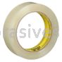3M™ 7100177929 Scotch™ Light Duty Packaging Tape 600 High Clarity Clear 3/8 in x 72 yd