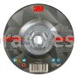 3M™ 7100245020 5x1/4x5/8-11 T27 Quick Change Silver Depressed Center Grinding Wheel 87446