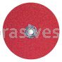 Norton Abrasives 77696009761 7 x 5/8-11 50 Norton Red Heat Speed Change F981 Resin Fiber Sanding Discs