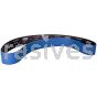 Norton 3 x 79 BlueFire Cloth Narrow Backstand Belt 60 Grit R884P ZA