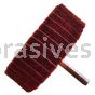 2x1x1/4, A/O 180, Interleaf Finishing Flap Wheel on 1/4" sk