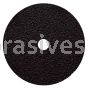 Silicon Carbide Black Resin Fiber Discs 5x7/8 - 16 Grit S/C Black
