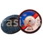 7x5/8-11 #80 Zirc T-27 Flat Abrasive Flap Disc Big Max
