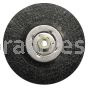 4" Encapsulated Stringer Bead Wheel, .020, 1/2"-13 A.H. (PSTBA-432)