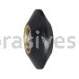 Dynabrade 11085 - Contact Wheel, 1" Dia. x 3/8" W x 3/8" I.D., V-Shaped Face, 90 Duro Urethane