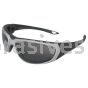 ERB 18001 NT2 Silver and Black Frame Gray Anti-fog Lenses solid foam liner