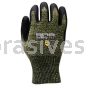 ERB 22375 A5A-110 Aramid Cut Glove With Nitrile Micro-Foam Coating Small Gloves