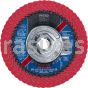 Pferd 67258 4-1/2x5/8-11 60 Grit Ceramic Polifan Curve Medium Flap Disc