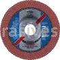 Pferd 67651 5x7/8 40 Grit A/O Polifan Curve Large Flap Disc