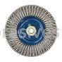 Norton 6 x .020 x 5/8-11/Stainless Steel//Stringer Bead Knot Wire Brushes - For Stainless Steel