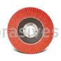 Dynabrade 5" x 7/8" CH 40 Grit Type 27 Ceramic DynaCut Premium Flap Disc w/Fiberglass