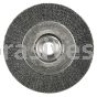 Weiler 00105 - 4" .006, 5/8"-1/2" AH Narrow Crimped Wire Wheel - 012382001056