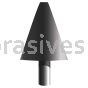 A-2, 1x1-1/4x1/4"sk, Mounted Point, Vitrified, PA/O