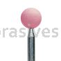 A-26, 5/8x5/8x1/4"sk, Mounted Point, Vitrified, PA/O