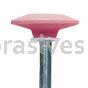 A-37, 1-1/4x1/4x1/4"sk, Mounted Point, Vitrified, PA/O