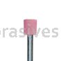 B-136, 1/4x5/16x1/8"sk, Mounted Point, Vitrified, PA/O