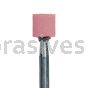 W-160, 1/4x1/4x1/8"sk, Mounted Point, Vitrified, PA/O
