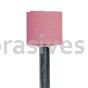W-204, 3/4x3/4x1/4"sk, Mounted Point, Vitrified, PA/O