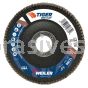 Weiler 50764 - 4-1/2" 60AO, 7/8" A.H., Big Cat Abrasive Flap Disc, Phenolic Backing - 012382507640