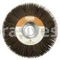 Weiler 53289 - 6" x 1" 1" A.H., 120 AO, Tiger Coated Abrasive Flap Wheel - 012382532895