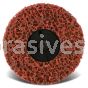 2" Type R Strip-It Disc Silicon Carbide Red Extra Coarse