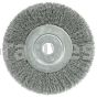Weiler 01068 6" Narrow Face Crimped Wire Wheel .0118" Steel Fill 3/4" Arbor Hole