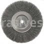 Weiler 01238 10" Narrow Face Crimped Wire Wheel .0104" Steel Fill 3/4" Arbor Hole
