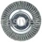 Weiler 09460 10" Standard Twist Knot Wire Wheel .0118" Steel Fill 2" Arbor Hole