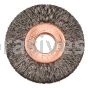 Weiler 15302 1-1/2" Small Diameter Crimped Wire Wheel .006" Steel Fill 3/8" Arbor Hole