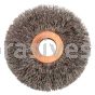 Weiler 15667 3" Small Diameter Crimped Wire Wheel .0118" Steel Fill 5/8" Arbor Hole