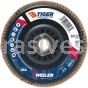 Weiler 50123 4-1/2" Tiger Ceramic Abrasive Flap Disc