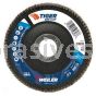 Weiler 50803 4-1/2" Big Cat Abrasive Flap Disc Flat Type 27 Phenolic Backing 40 Z 7/8" Arbor Hole