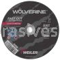 Weiler 56086 4" x 1/16" Wolverine Type 1 Cut-Off Wheel A36T 3/8" AH