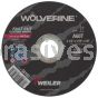 Weiler 56103 4-1/2" x 1/16" Wolverine Type 1 Cut-Off Wheel A60T 7/8" AH