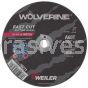 Weiler 56271 4" x .035" Wolverine Type 1 Cut-Off Wheel A60T 5/8" AH