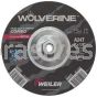 Weiler 56425 7" x 1/8" Wolverine Type 27 Cut/Grind Combo Wheel A24T 5/8"-11 Nut