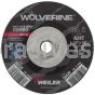 Weiler 56429 4-1/2" x 1/8" Wolverine Type 27 Cut/Grind Combo Wheel A24T 5/8"-11 Nut