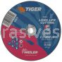Weiler 57072 4" x 1/8" TIGER AO Type 1 Cut-Off Wheel A36T 3/8" AH