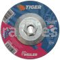 Weiler 57102 5" x 1/8" TIGER AO Type 27 Cut/Grind Combo Wheel A30S 5/8"-11 Nut