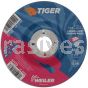 Weiler 57123 5" x 1/4" TIGER AO Type 27 Grinding Wheel A24R 7/8" AH