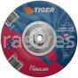 Weiler 57134 7"x 1/4" TIGER AO Type 28 Grinding Wheel A24R 5/8"-11 Nut