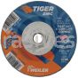 Weiler 58050 4-1/2" x 1/8" TIGER ZIRC Type 27 Cut/Grind Combo Wheel Z30T 5/8"-11 Nut