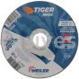 Weiler 58111 5" x .045" TIGER INOX Type 27 Cutting Wheel INOX60S 7/8" AH