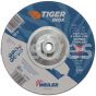Weiler 58116 7" x 1/8" TIGER INOX Type 27 Cut/Grind Combo Wheel INOX30T 5/8"-11 Nut