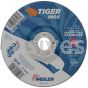 Weiler 58129 6" x 1/4" TIGER INOX Type 27 Grinding Wheel INOX24R 7/8" AH
