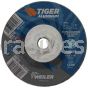 Weiler 58216 4-1/2 x 1/8 TIGER ALUMINUM Type 27 Cut/Grind Combo Wheel ALU30T 5/8-11 Nut