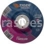 Weiler 58317 5 x 1/8 TIGER CERAMIC Type 27 Cut/Grind Combo Wheel CER30T 7/8 AH