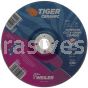 Weiler 58321 7 x 1/8 TIGER CERAMIC Type 27 Cut/Grind Combo Wheel CER30T 7/8 AH